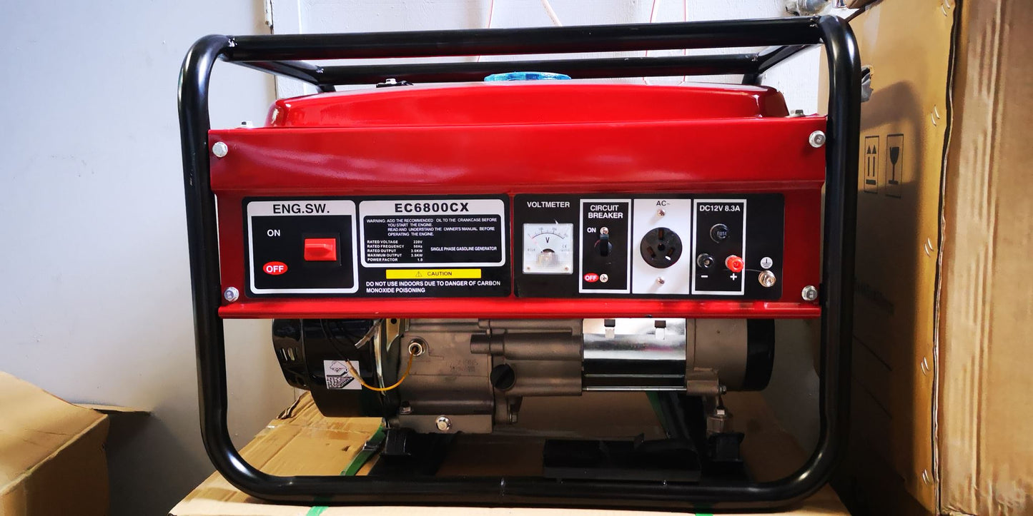 CLASSIC MOTOR 4 STROKE GENERATOR RED
