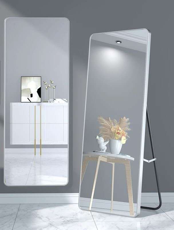 Brand New Free Standing Mirror , Hanging Mirror White