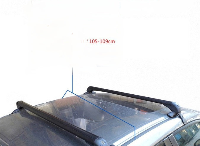 Universal Car Roof Rack Black, Fit about 105-109cm Car Roof