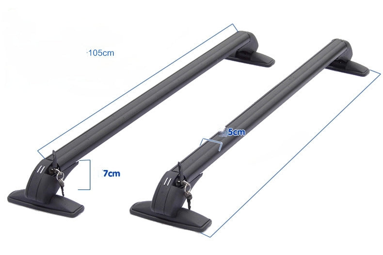 Universal Car Roof Rack Black, Fit about 105-109cm Car Roof