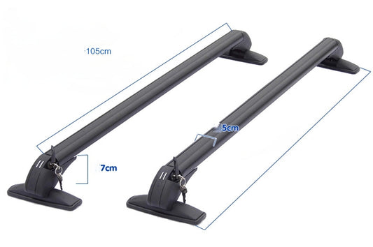 Universal Car Roof Rack Black, Fit about 105-109cm Car Roof