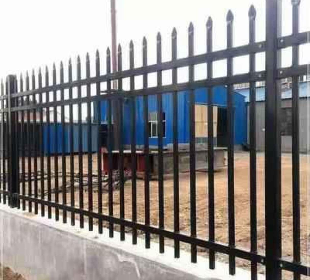 Brand New Galvanized pipe Fence panel