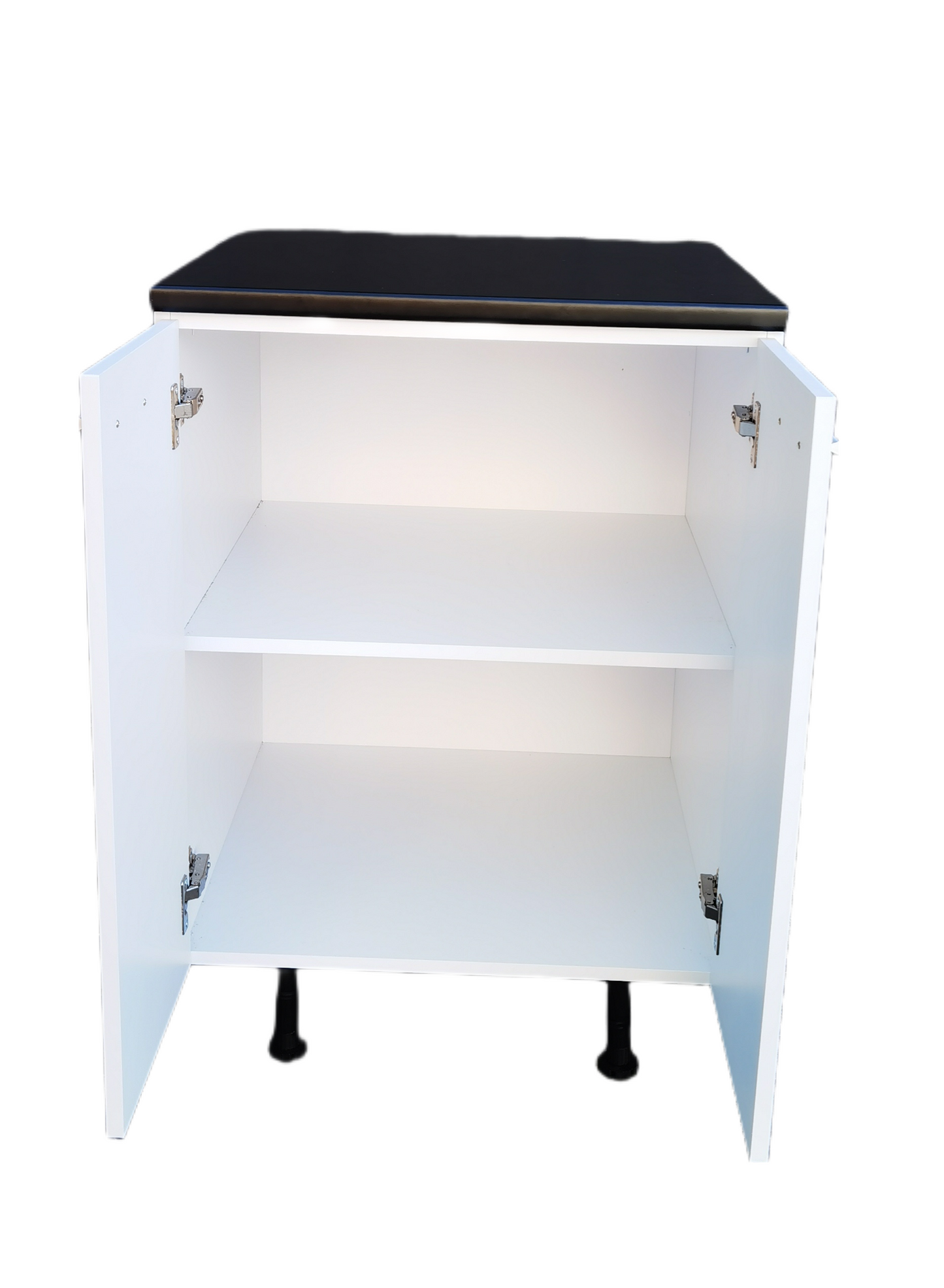 Brand New Kitchen Cabinet with Black Top