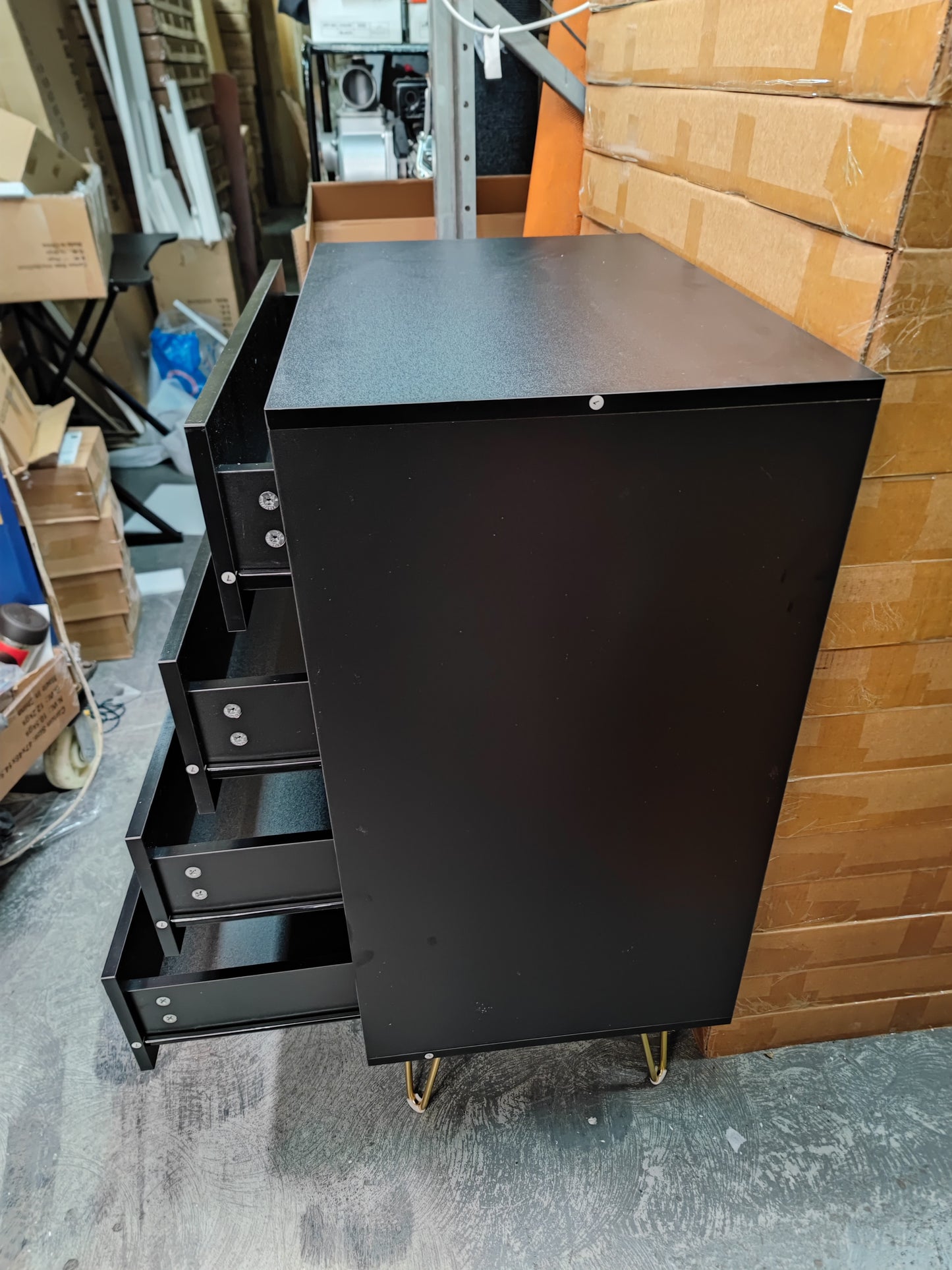 Brand New Tall Boy and Drawer